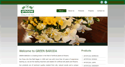 Desktop Screenshot of greenbaroda.com